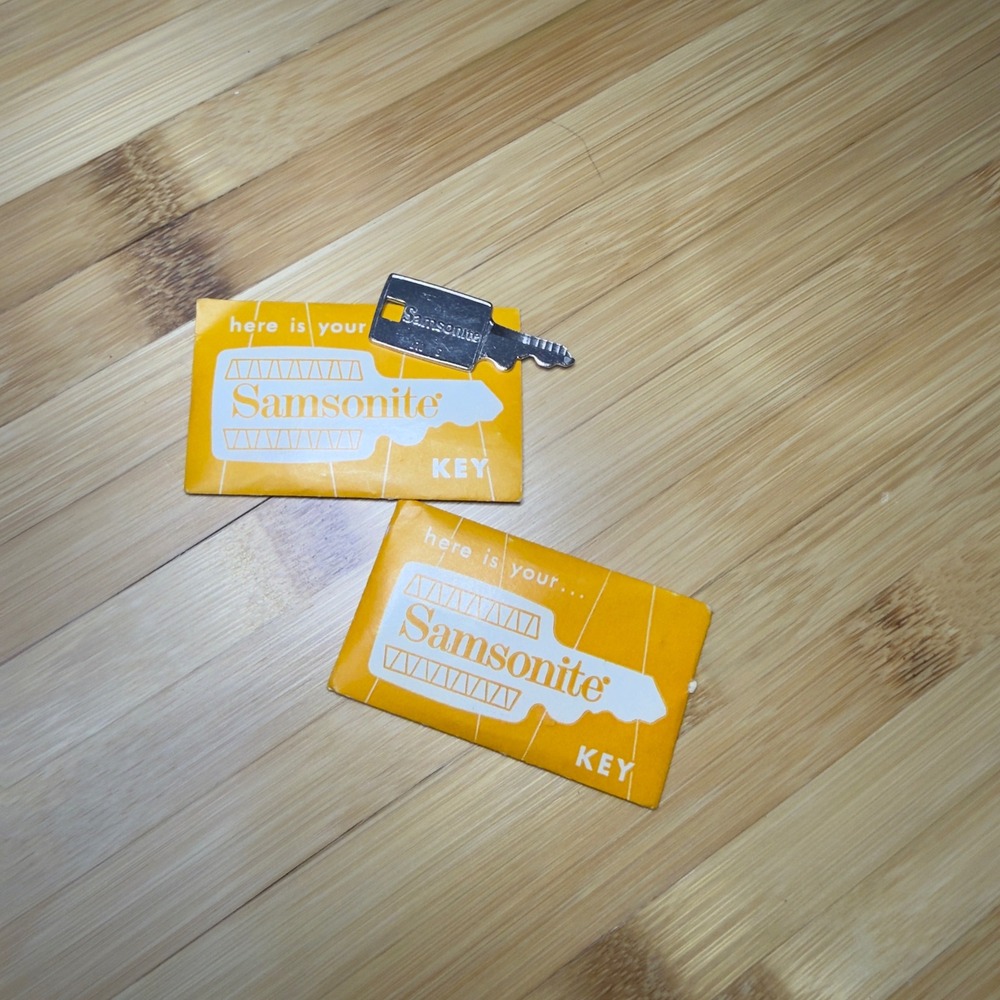 Vintage Samsonite‎ Luggage Key170 Replacement for Hardside Suitcasewith Envelope